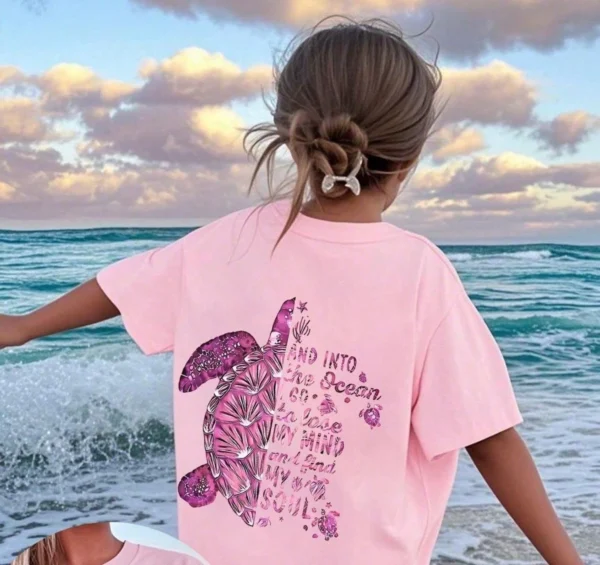 Дитячий літній костюм "Pink Turtle"